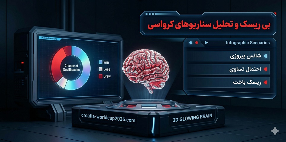 بی ریسک و تحلیل سناریو های کرواسی در جام جهانی 2026