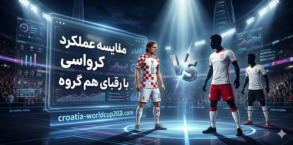 مقایسه عملکرد کرواسی با رقبای هم گروه در جام جهانی 2026