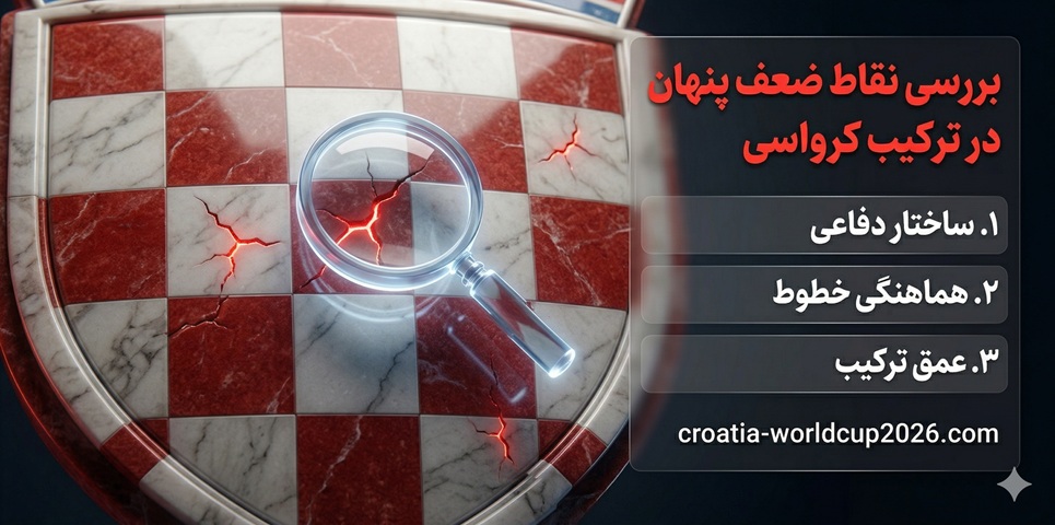 بررسی نقاط ضعف پنهان در ترکیب کرواسی